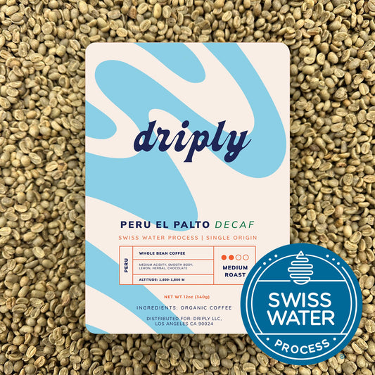 DECAF PERU Medium roast single origin coffee